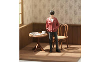 1:64 Scale Male Figure Realistic Features 1:64 Scale Man Figure Resin Model Person Fine Workmanship Resin People Model