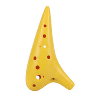 12 Hole Alto Ocarina for Beginners, Musical Instrument Resin Ocarina with Lanyard and Mouthpiece Cap, Ocarina Hole Alto Learner