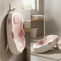 Newborn Bath Support Easy to Clean Baby Bath Seat Compact for Newborns