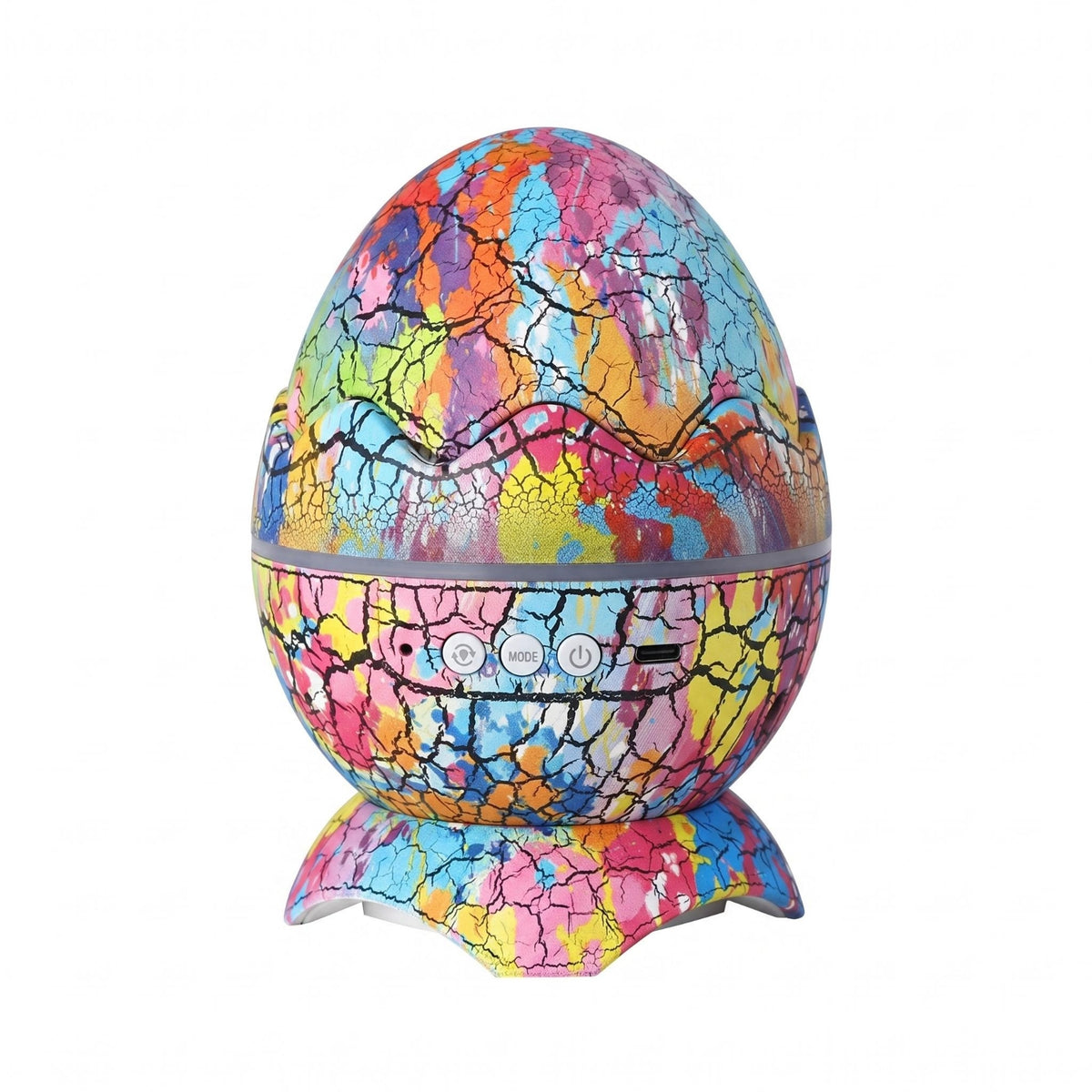 Dinosaur Egg-Shaped Light Caster Lamp USB Powered Dinosaur Egg-Shaped Night