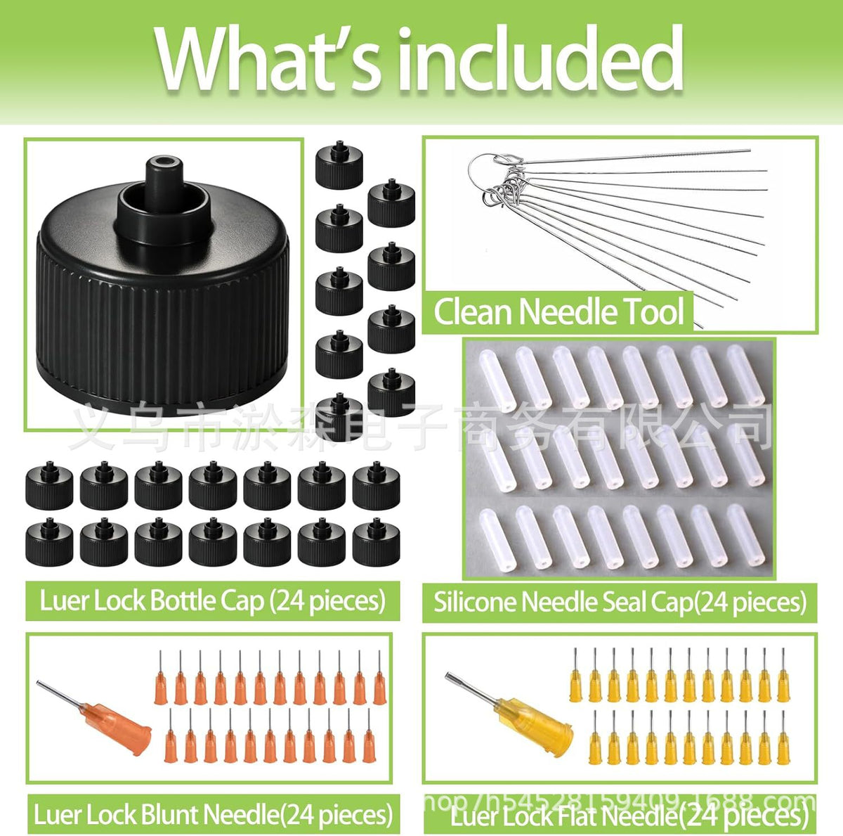 50 Pack Precision Applicator Caps for 2oz Acrylic Paint Bottles