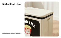 Foldable Wheeled container Foldable Household Storage Dustresistant for Closet, Parents