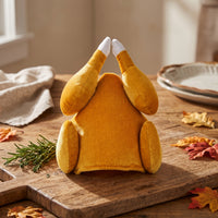 Funny Soft Fabric Turkey Hat Festive Thanksgiving Turkey Hat Soft Headwear Comfortable for Adults