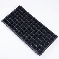 10 Pieces Seedling Tray Compartmented Starting Tray Black for Growers, Gardeners