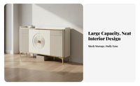 Large Capacity Hallway Storage Sideboard Multi-Functional Modern Entryway Console Space-Saving Hidden Shoe Storage Cabinet Long-Lasting Construction for Apartment Dwellers, Homeowners, Design Enthusiasts, Foyer, Mudroom, Living Room, Bedroom