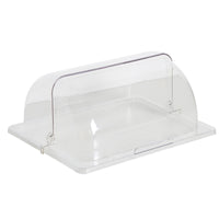 Food Display Cover with Flip Opening Versatile Pastry Cover with Flip Lid