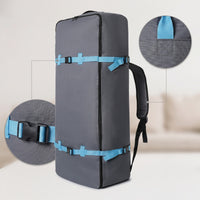 Padded Paddle Board Bag Zippered Surfboard Bag Portable Surfboard Backpack Adjustable for Car Transport