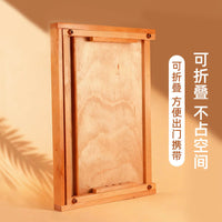 榉木桌面画架二合一可调节角度画板支架美术生素描油画写生专用多功能阅读平板架可平放素描绘画工具