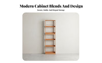 Space-Saving Mobile Coat and Book Stand Slim silhouette Hallway Organizer Floor-Standing Entryway Rack Multi-Functional for Apartment Dwellers, Homeowners, Families, Behind the Door, Mudroom, Bedroom