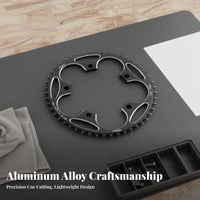 130BCD Single Chainring Anti-Chain Drop 130BCD Narrow Wide Chainring Asphalt Bike Chainwheel High Strength Aluminum Alloy