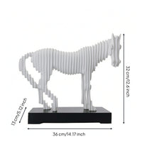 Horse Figurine Gift Sculpture Detailed for Living Room
