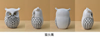 Owl Resin Ornament Modern Minimalist Home Decor