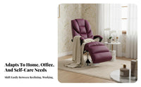 Lay-Flat Multi-Purpose Chair Ergonomic Support Indoor Furniture for Spa, leisure