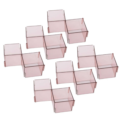 3 Pieces Underwear Storage Box Set Foldable Closet retrieveory cleanable for Adults