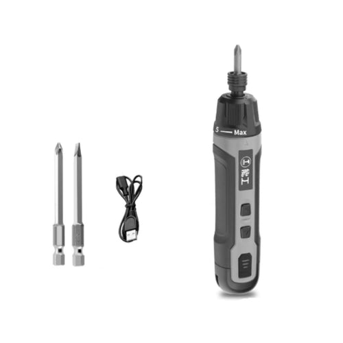 Cordless rechargeable electric screwdriver