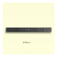 Long Strip Floor Drain Anti-Odor Linear Shower Drain Sloped Design