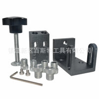15-Degree Adjustable Woodworking Pocket Hole Jig with Clamp, for Drilling Angled Holes