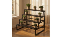 Floor-Standing Stepped Plant Stand Multi-Tier Tiered Plant Stand Indoor Furniture Outdoor for Gardeners, Balcony, Patio, Living Room