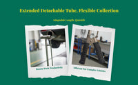 Exhaust Gas Diagnostic Probe, High-Accuracy Collection Tube, Compression-Ignition petrol Vehicle Test, Extended Handle