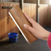 Serrated Horse Easy to Clean Grooming Tool for Barn, Riding Arena