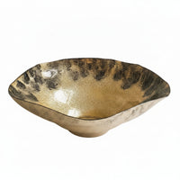 Glass Fruit Plate with Pedestal Decorative Pedestal Bowl Glossy for Centerpiece