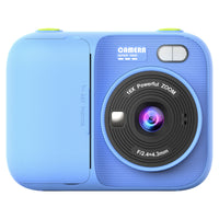 Portable Children's Camera with Printer Compact Instant Print Camera with Screen Handheld Easy-to-Use for Travel, Parties