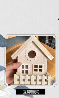 Wooden Pet House for Hamsters and Chinchillas
