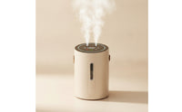 Humidifier with Two Mist Outlets Auto Shut off Top-Fill Humidifier Appliance Portable USB for Office Workers, Bedroom, Bedside