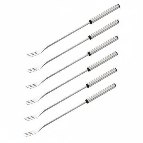 6 Pieces Long Handle Fruit Forks Multi-Purpose Chocolate Dipping Forks