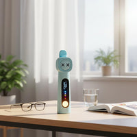 Portable Breathing Exercise Device Easy to Use Respiratory Muscle Instructor Adjustable Resistance for Students, Adults