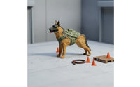 1/64 Scale Dog Figurine Gift Idea for Miniature Scene Builders
