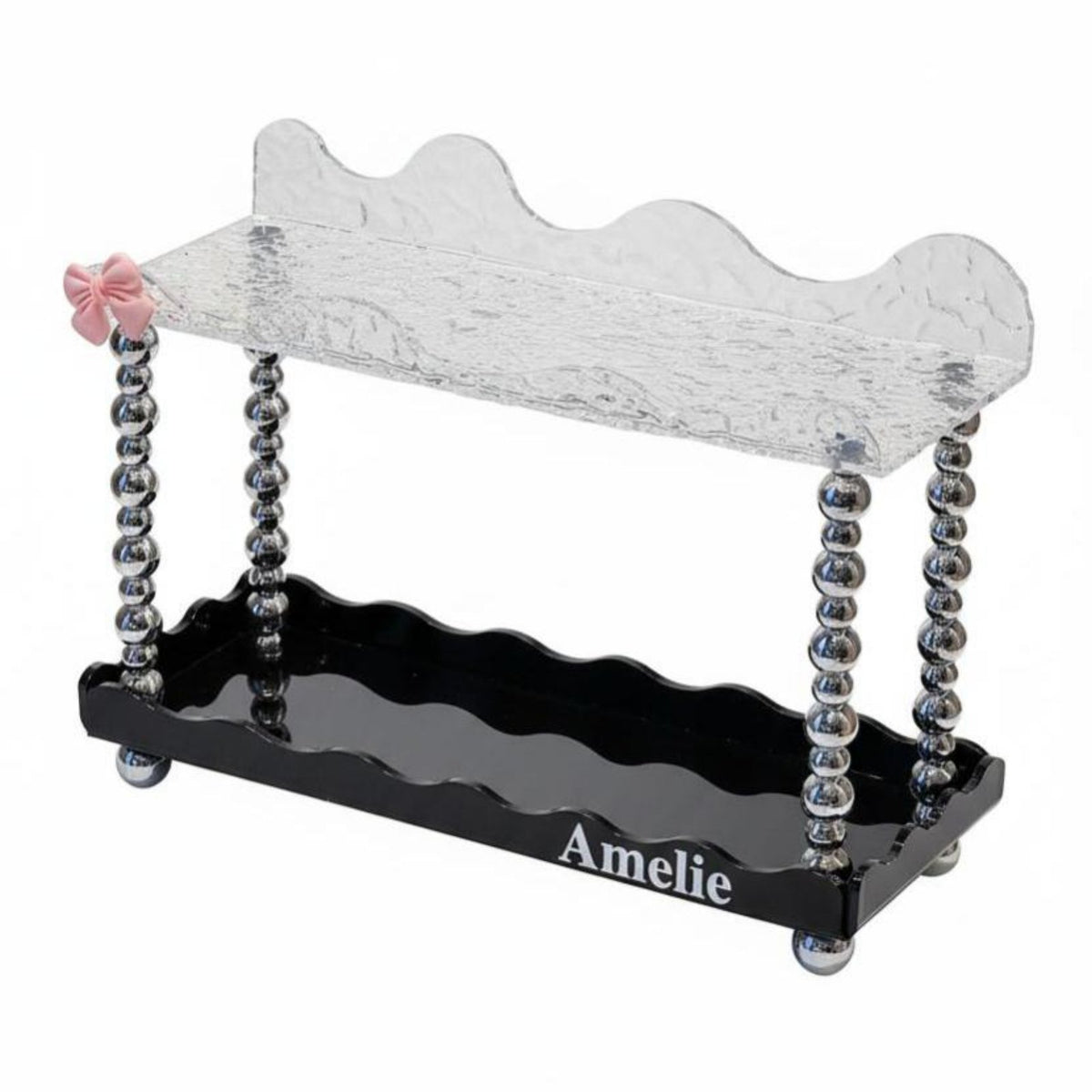Rotating Makeup rotating organizer Elegant Design Cosmetic Holder Large Capacity for Women