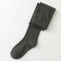 Tights for Women with Thermal Fleece Lined Design for Autumn and Winter, Right Angle Heel Construction Prevents Bunching