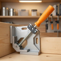 Right-Angle Clamp Jig Sandblasted Tools Heavy Duty for Workshop, Woodworkers