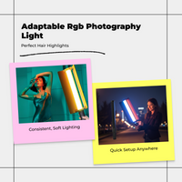 Dimmable rechargeable RGB LED light