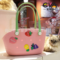 EVA Pet Carrier Bag for Summer Travel and DIY Beach Use
