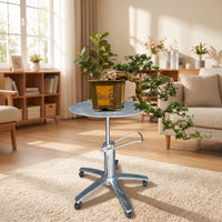 Bonsai Worktable Adjustable Bonsai Stand Rotating for Workshop, Nursery