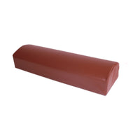 PU Leather Semi-round Bolster Cushion Massage Pillow Leather-like Wipe-clean Exterior Supportive Design Suitable for Body Alignment Home Comfort Clinic