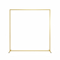 Square Metal Arch Frame Versatile Square Metal Backdrop Arch Simple Assembly Heavy Duty Party Backdrop for Outdoor