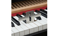 Stainless Steel Piano Key Depth Measuring Tool Easy to Use Piano Key Depth Meter Wear-Resistant for Music Workshop