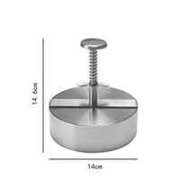 Elastic Loaded Patty Press Easy to Clean Hamburger Press Non-Stick