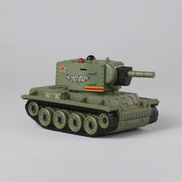 Desktop-Size Infrared Battle Tank Multiplayer Wireless Control Tank Realistic Vehicle Safe for Table-Top Play