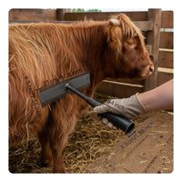 Double-Sided Cattle Brush Relieves Itching Serrated Livestock Curry Comb