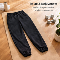 Joggers for Women with Tapered Leg and Drawstring Waist, Baggy Jogging Bottoms in Blended Fabric, Plus Size Ladies for Casual Wear