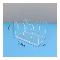 Acrylic Hat Organizer Space-Saving Acrylic Cap Stand Transparent for Entryway