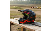 DOT Approved Young Bike Helmet | secure, young Motocross Helmet, for Downhill