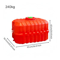 Rectangular Water Container Thickened Car Water Container Horizontal Easy to Clean