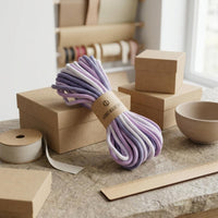4mm Cord Easy to Knot Gradient Cord Fiber Macrame Rope for Crafting