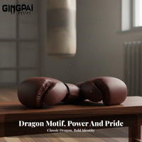 Boxing Training Gloves Thickened Padding Heavy Bag Gloves Wide Wrist Support Padded Fighting Mitts for Fighters, Kickboxers, Gym
