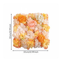 Artificial Rose Wall Panel Reusable Artificial Floral Panel Backdrop Special Occasion Decor for Wedding